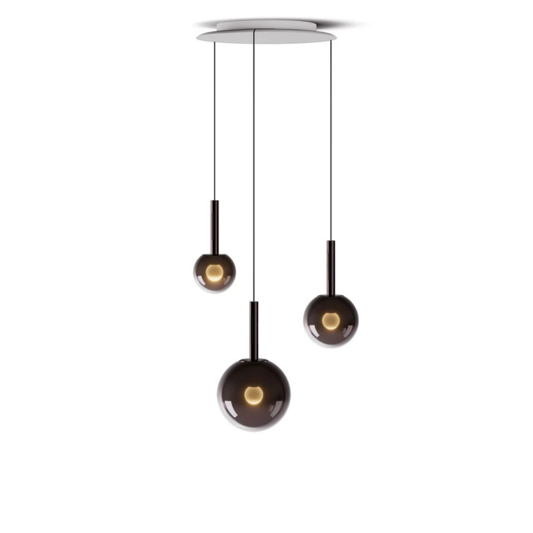Occhio Luna sospeso cloud 3 LED Pendelleuchte