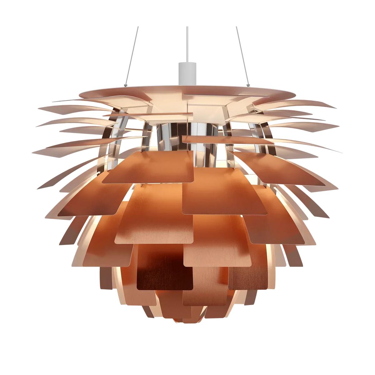 PH Artichoke in Kupfer von Louis Poulsen