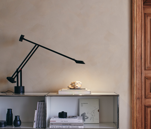 Artemide Tizio LED Schreibtischleuchte schwarz