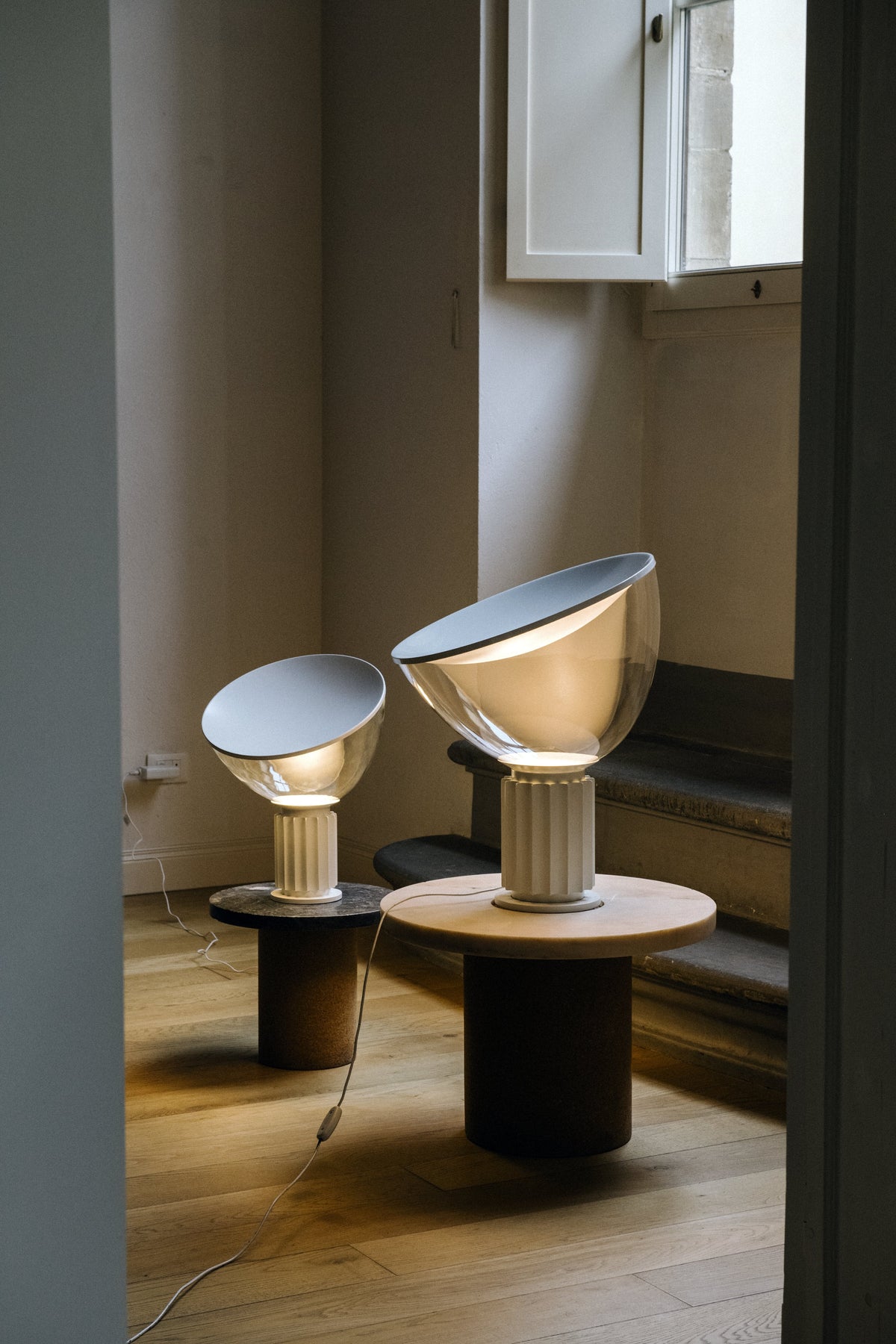Taccia Tischleuchte, small fra Flos