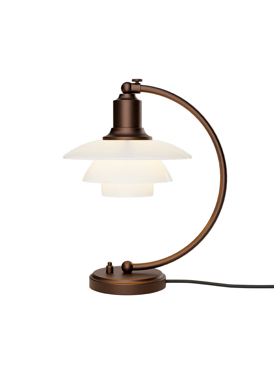 PH 2/2 Luna Tischleuchte, Aged Brass von Louis Poulsen