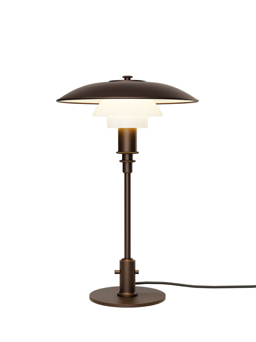 PH 3/2 Tischleuchte, Aged Brass fra Louis Poulsen