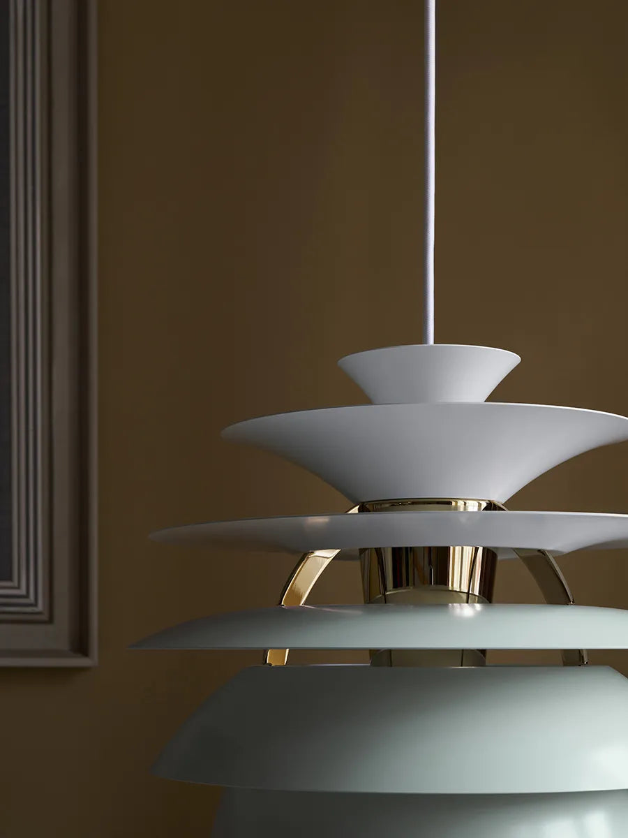 PH Snowball, Dusty Green/Brass von Poul Henningsen