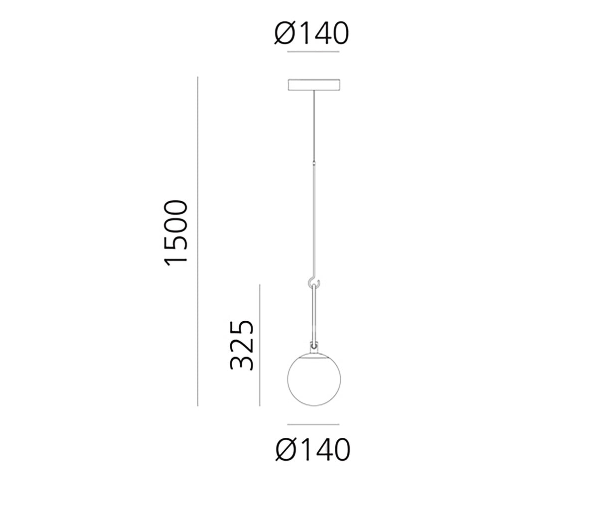 Artemide nh Pendelleuchte